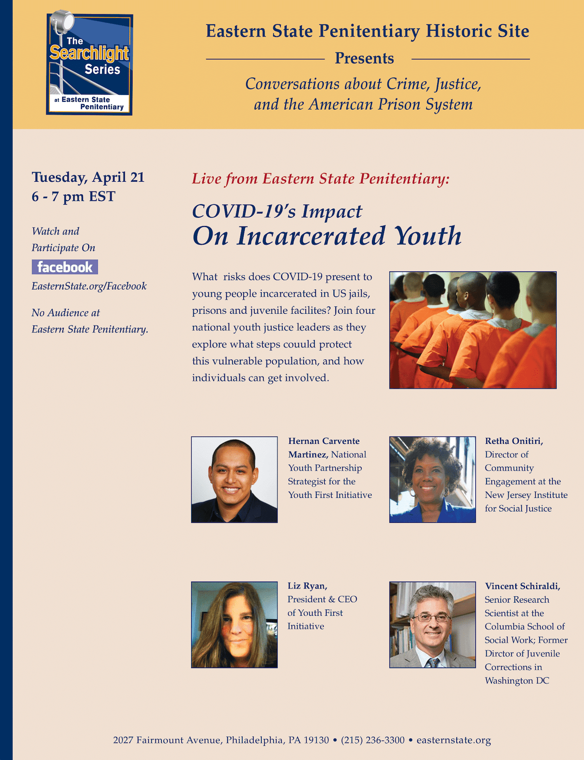 COVID-19' Impact on Incarcerated Youth