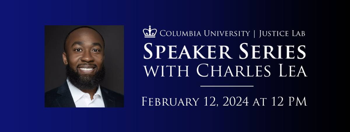 Speaker Series with Charles Lea